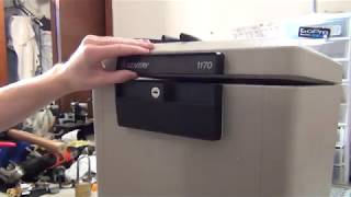 (201) How to Open a Sentry 1170 with a Paper Clip