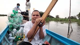 ថ្វាយភ្លេងគែន ដល់ព្រះម៉ែគង្គា /Play Kaen to queen Water🌊