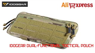 IDOGEAR Dual-Functional Tactical Pouch Multicam Tanıtımı  / Unboxing.(English Subtitles)