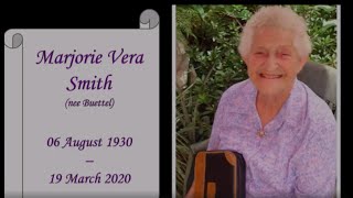 Marjorie Smith Tribute