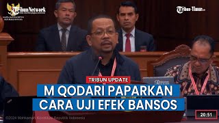 HOT NEWS: M Qodari Saksi Ahli Prabowo-Gibran Paparkan Cara Uji Efek Bansos ke Pemilih Pilpres 2024