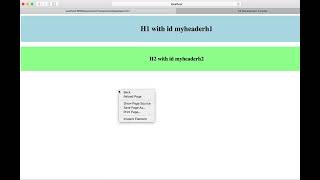 Element Identification using CSS Selector