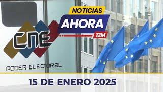 Noticias Ahora Mediodía en Vivo 🔴 Miércoles 15 de Enero de 2025 - Venezuela