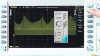 How to use RIGOL oscilloscope video trigger function to capture a video signal