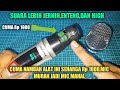 Membuat MICROPHONE murah agar suarah lebih jernih,enteng dan high.