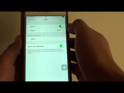 iPhone 6 Plus: How to Forget a Wi-Fi Network iPhone 6 Plus: How to Forget a Wi-Fi Network
