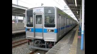 東武10030系11632F(更新車) 馬込沢発車