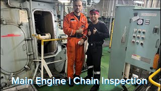 Main Engine MAN | Chain Inspection