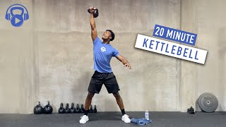 20 Minute | Intense Kettlebell Workout w/ Ghyslain