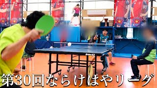 【卓球】ならけはやリーグ VS カットマン 毒島選手