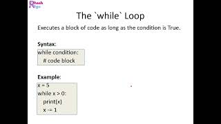 8. Python Loops | Control Flow