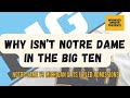 The History of Notre Dame vs Big Ten Conference