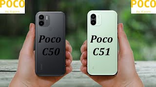 poco c50 vs poco c51 review