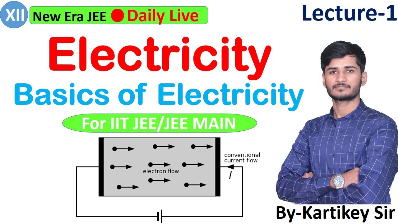 Electricity | L-1 | Basics Of Electricity | For IIT JEE | By- Kartikey ...