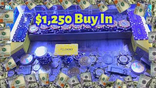 High Limit Coin Pusher $1,250 Buy In $5,270 Profit! (MEGA-JACKPOT)