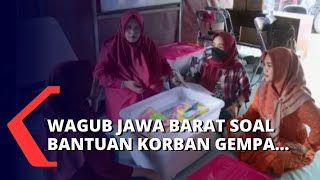 Pemerintah Jawa Barat Salurkan Bantuan untuk Korban Gempa Cianjur di Pesantren dan Masjid-Masjid