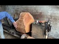 Incredible Woodturning  The Most Beautiful Burl Wood In The World