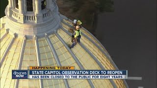 State Capitol observation deck reopens