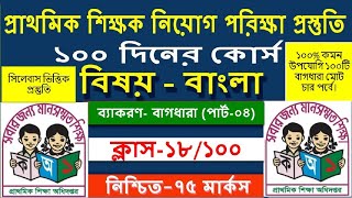 প্রাথমিক শিক্ষক নিয়োগ পরিক্ষা প্রস্তুতি 18/100 Primary School Teacher Exam Preparation 2020