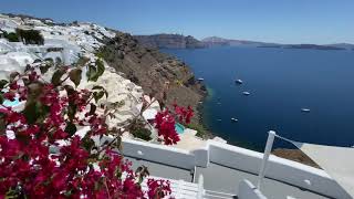 #Santorini #Oia Canaves Oia Boutique hotel - Infinity Modern Bistro \u0026 Bar tour.