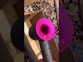 unboxing dyson hair dryer