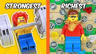 I beat WORLD RECORDS in LEGO...