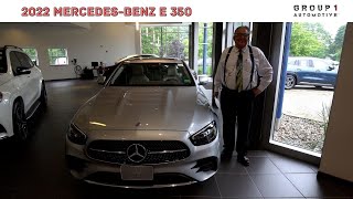 2022 Mercedes-Benz E-Class E 350 Sedan | Video tour with Watson
