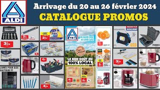 catalogue ALDI du 20 au 26 février 2024✅ Arrivage bricolage Ferrex 🔥 Promos deals maison cuisine pub