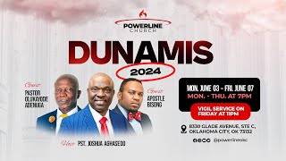 Dunamis 2024 Day 2 | Pst. Joshua Aghasedo | Pst. Kayode Adenuga | June 4th, 2024 | Powerline Church