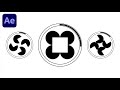 Looping Loading Animation In Adobe After Effects - After Effects Tutorial - No Plugins.