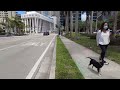 POV walk in Downtown Miami, FL Taking Train from Edgewater and Walk through Brickell - May 2022