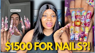 $1500 For Nails!! Nail Techs Break Down Their Prices