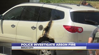 Police Investigate Arson Fire
