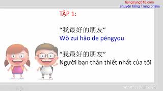 Học tiếng Trung qua bộ truyện siêu dễ thương : Nhật ký đến trường của Mễ Tiểu Khuyên - Tập 1