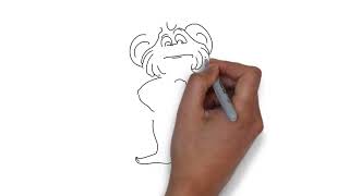 How to Draw Lorax Dr Seuss Step by Step Video Tutorial