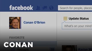 Conan's Facebook Feed Revealed | CONAN on TBS