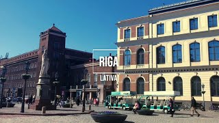 Travel to Latvia and Beautiful place of the Riga Town