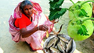 ওলকপির তরকারি ছোট রুই মাছ দিয়ে।Bengali shalgom sabji Recipe।#namitavillagekitchen#villagefood