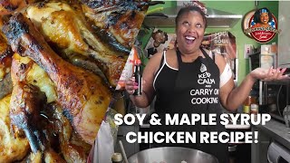 Quick \u0026 Easy Chicken Recipe | How To Make Soy and Maple Syrup Chicken!