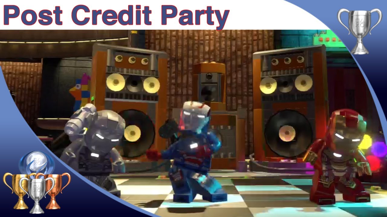 LEGO Marvel Super Heroes - Post Credit Party- Trophy & Achievement ...