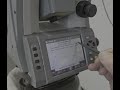How to key in a Road Design using Trimble Access Roads installed on a Trimble C5 total station
