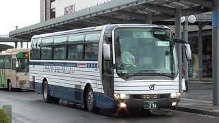 弘前駅前　ヨーデル号 弘前行き発車【岩手県交通】　2021.08.18