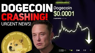 URGENT NEWS : DOGECOIN STILL CRASHING AND GOES HERE NEXT! ALL HOLDERS SHOULD KNOW THIS!