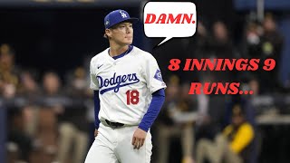 The Dodgers have a HUGE pitching problem...