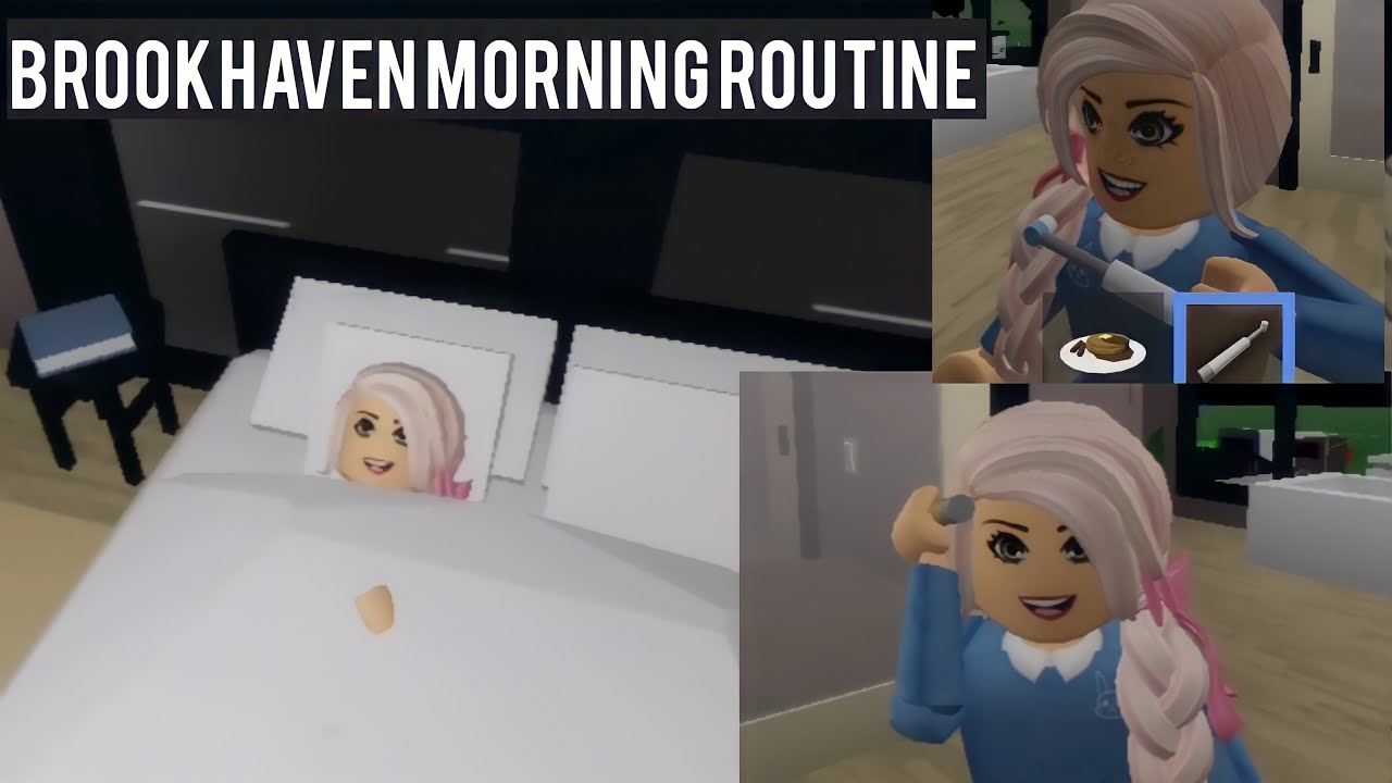 Brookhaven Morning Routine Roblox Youtube