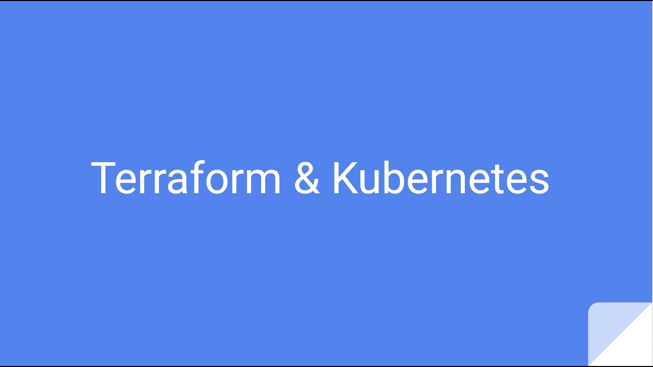 K8s Intro Youtube K8s Intro Youtube