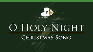 O Holy Night - in D - Christmas Song (Piano Karaoke / Sing Along)