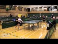 South Shields Grand Prix Women's Singles final