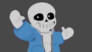 MR SANS!!!! | [Blender] Animation