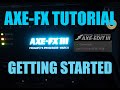 AXE FX 3 TUTORIAL - INITIAL SETUP